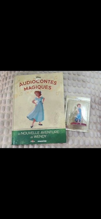 132Eme audioconte magique collection altaya deagostini livre et figurine disney audio compte