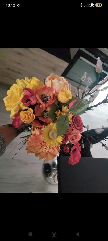 Lot de fleurs artificielles 