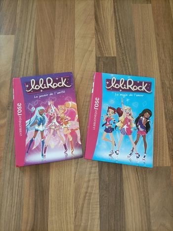 Lot 2 livres Lolirock tomes 1 et 2