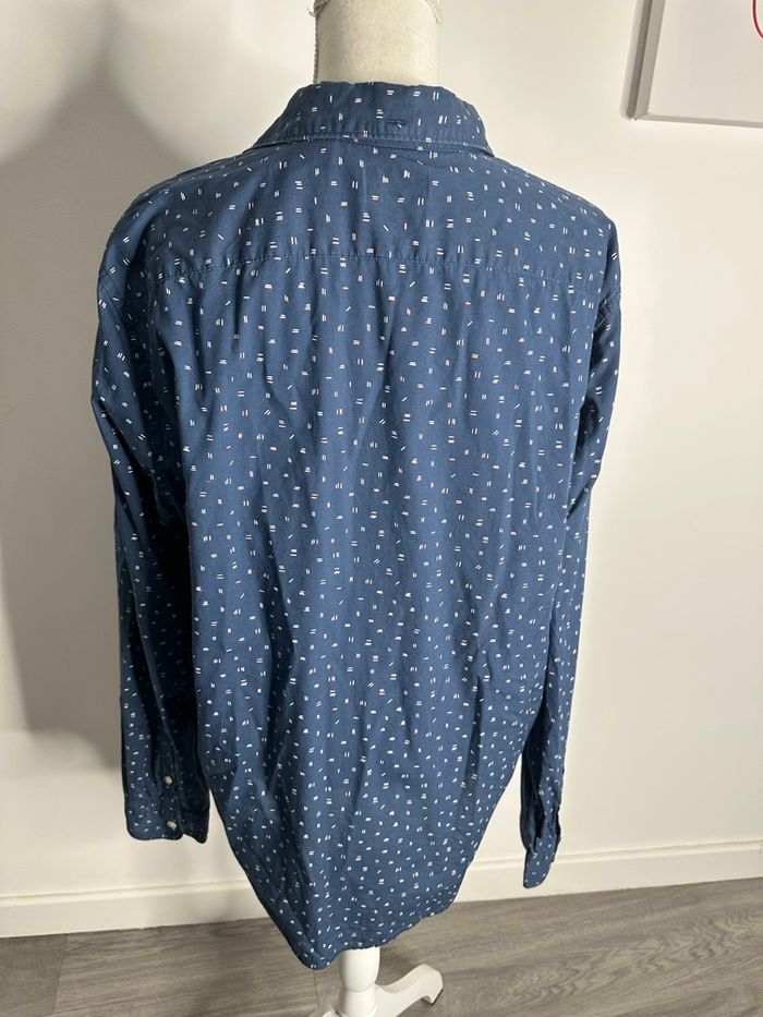 Chemise bariolée bleue marine Timberland TXL - photo numéro 3