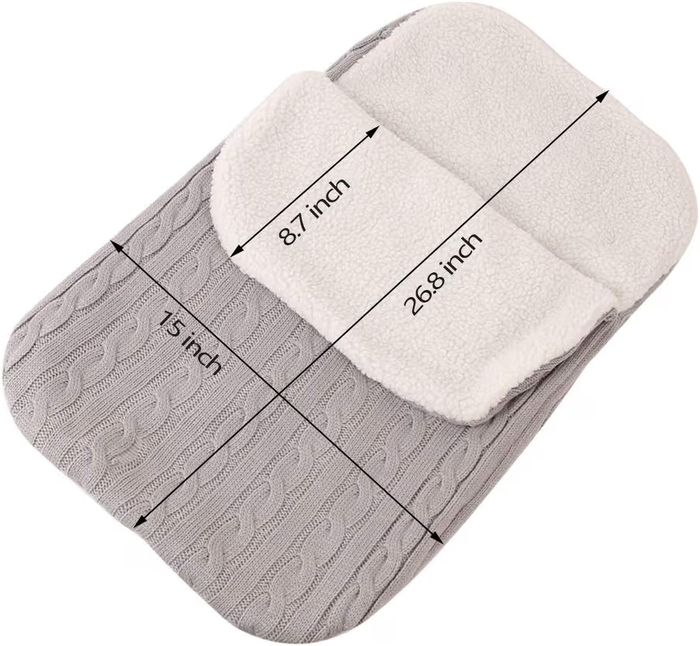 Couverture d'emmaillotage en tricot - photo numéro 2