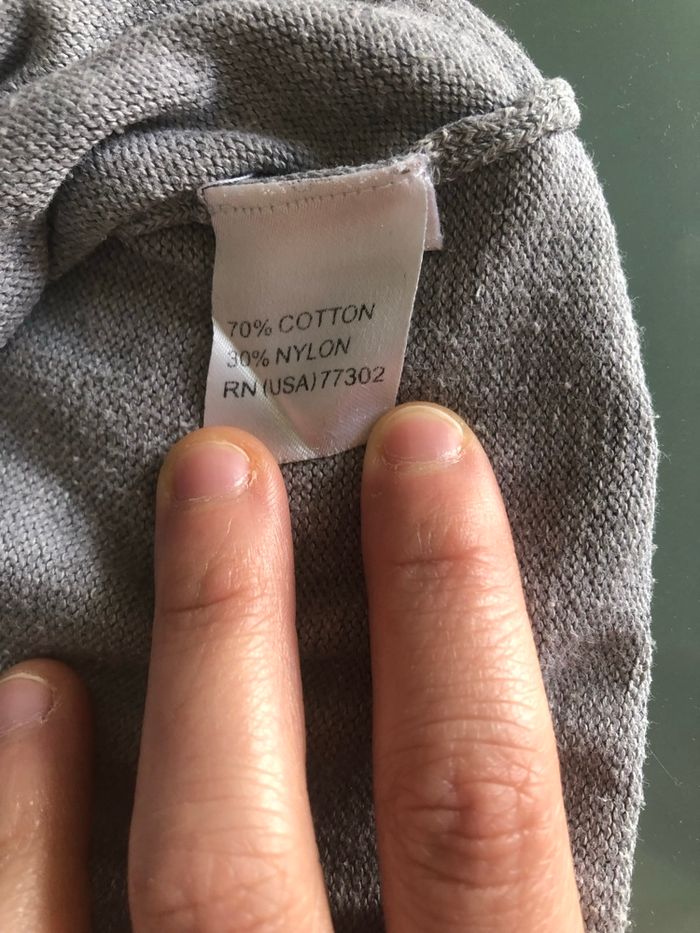 T-shirt Zara gris taille s - photo numéro 4