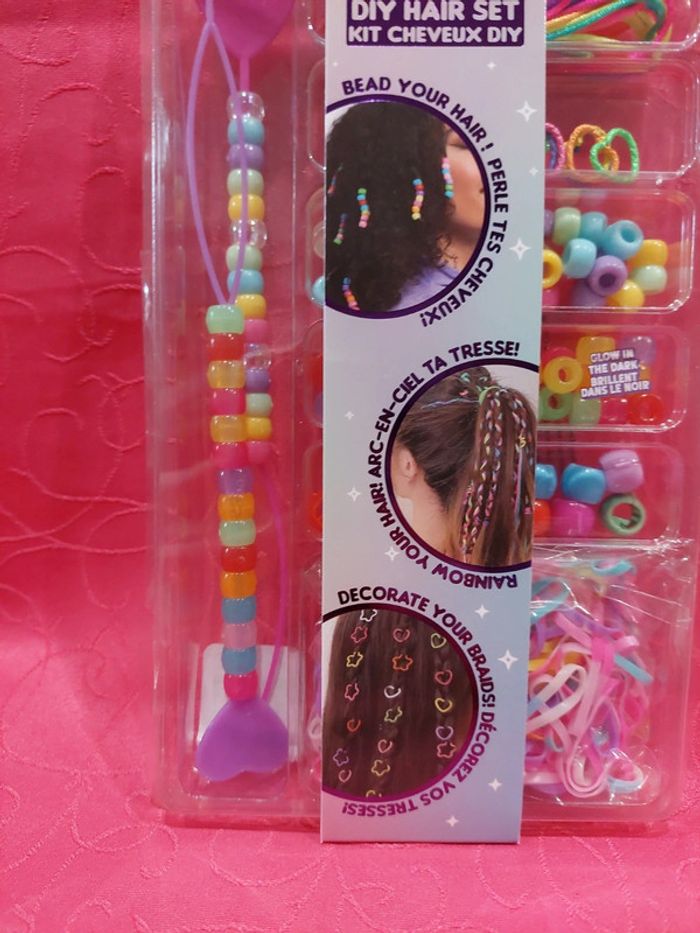 Kit perles cheveux DIY - photo numéro 3