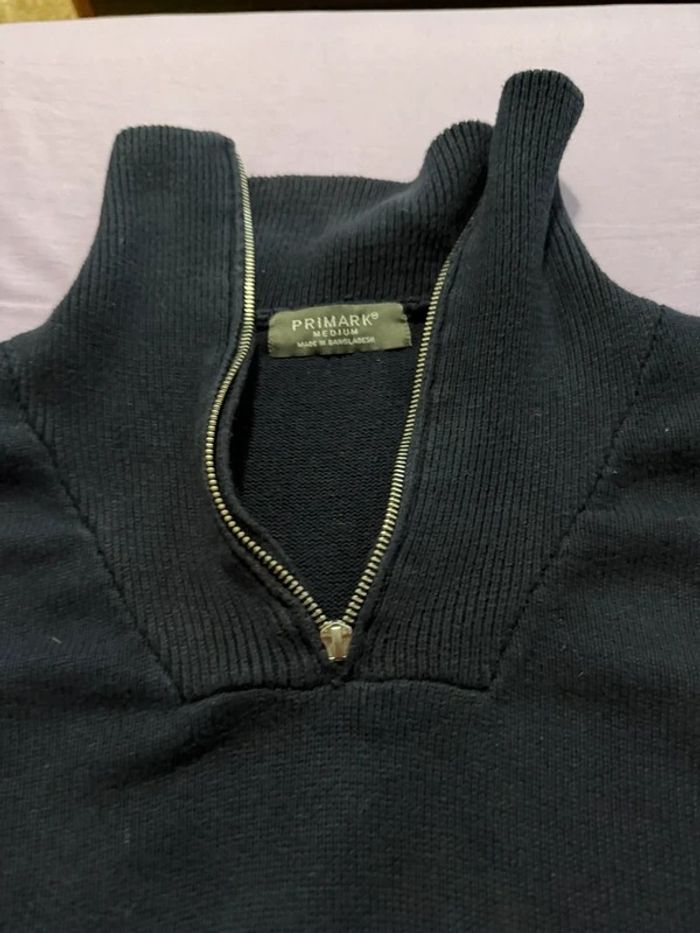 Pull bleu pour homme - photo numéro 2