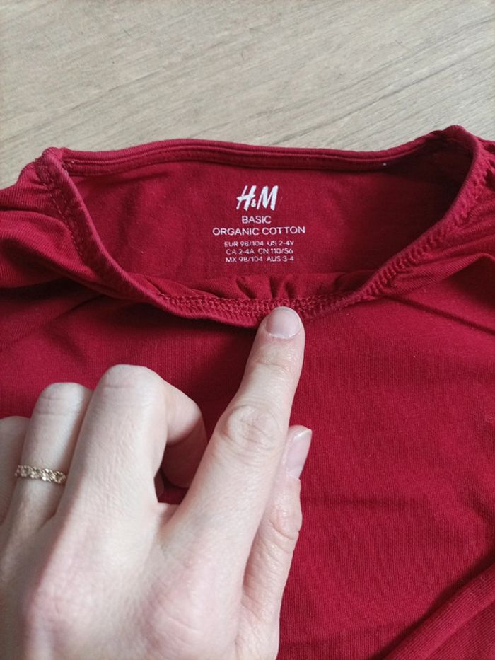 Lot de 2 tee shirt manches longues 2 4 ans - photo numéro 3