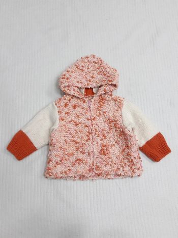 Gilet zippé à capuche
