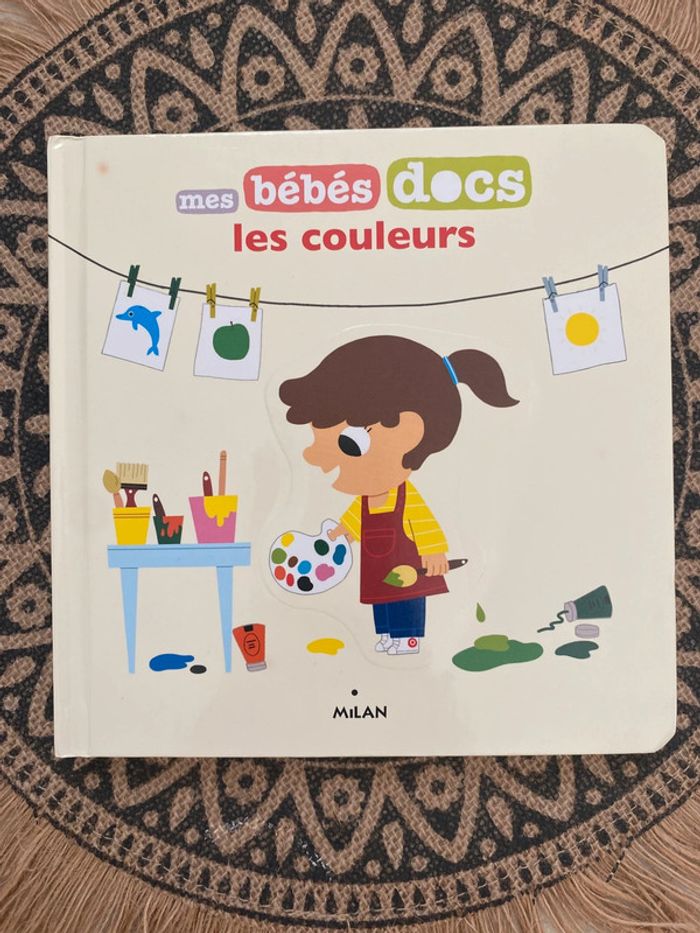 Livre mes bébés docs les couleurs - photo numéro 2