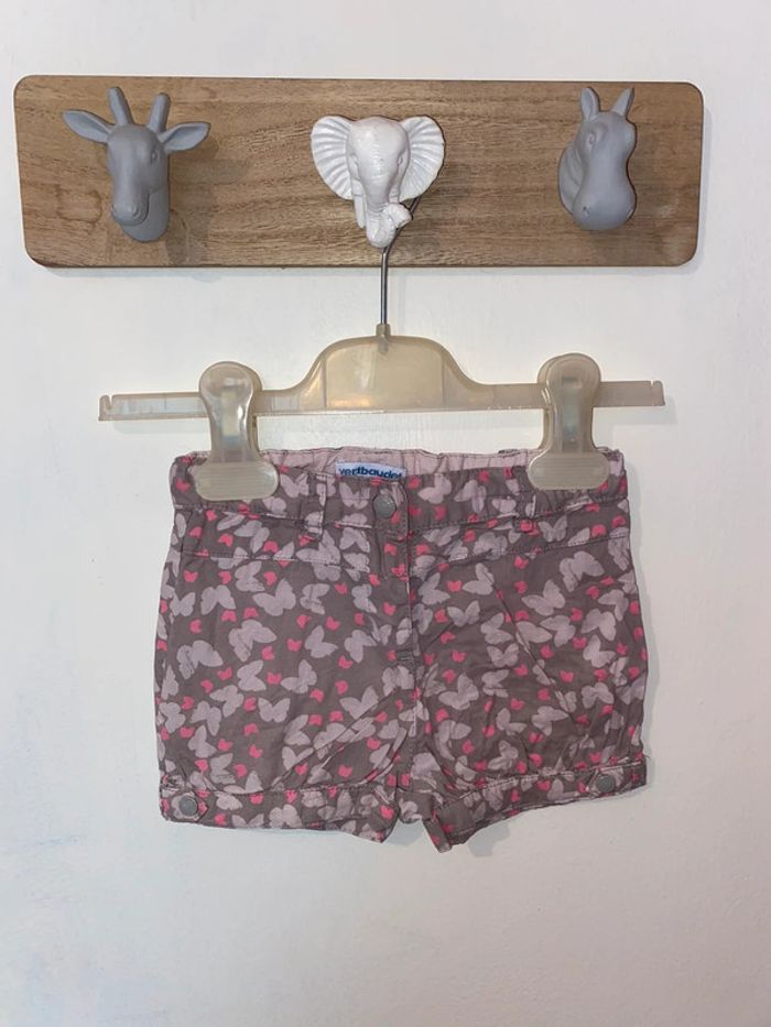 Ensemble short/t-shirt et gilet fausse fourrure, 18-24 mois, Vertbaudet/Orchestra/Kookaï. - photo numéro 2