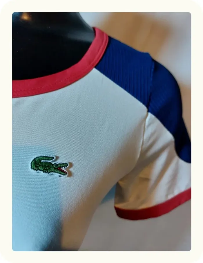 Tee shirt sport femme Lacoste - photo numéro 3