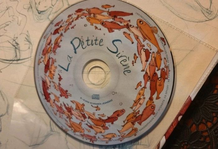 Livre la petite sirène avec cd - photo numéro 5