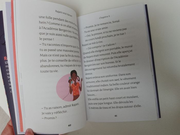 Roman Kinra girls Rajani veut danser Moka éditions Paybac - photo numéro 2