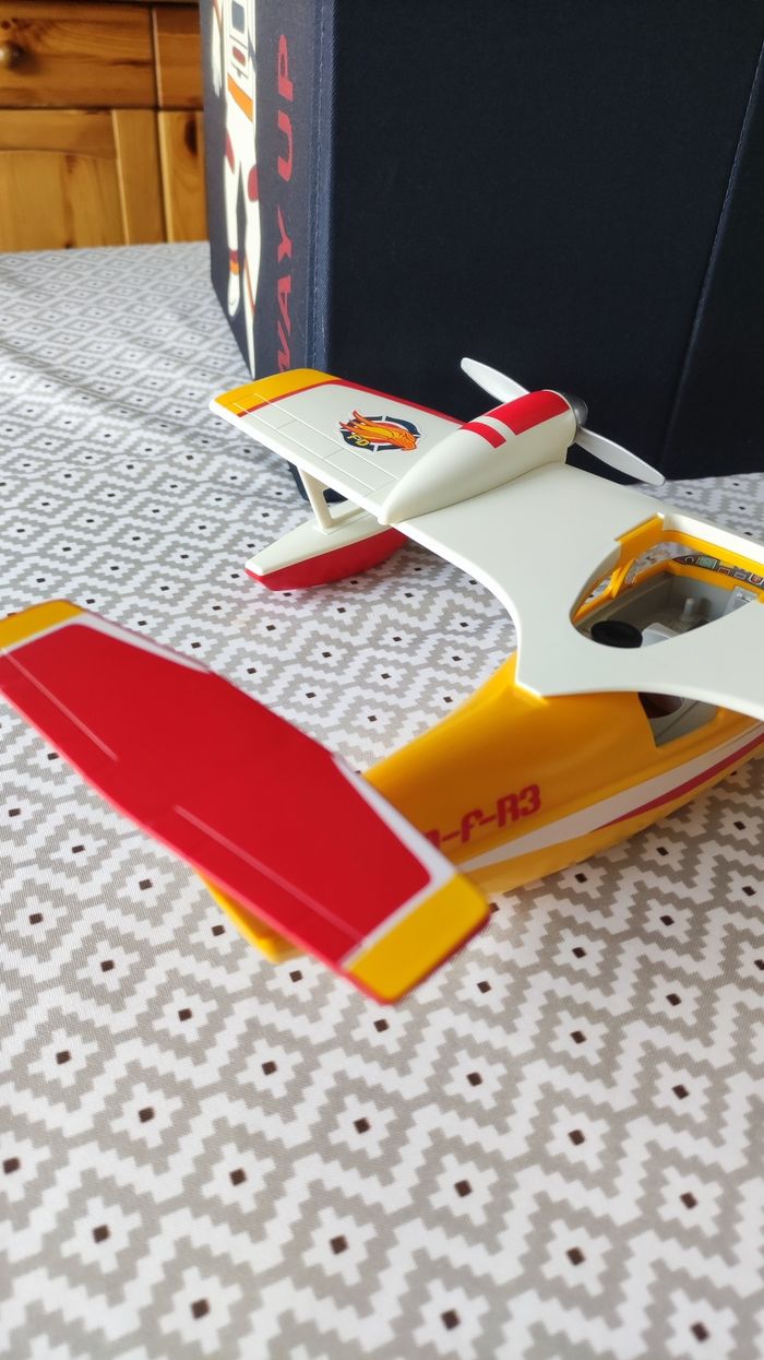 Hydravion de sauvetage PLAYMOBIL complet (sans boîte) - photo numéro 4
