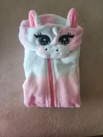 Combinaison pyjama licorne