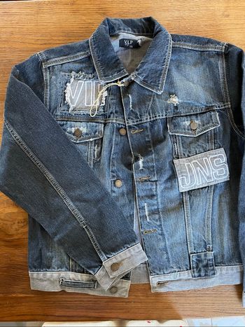 Veste en jean over size