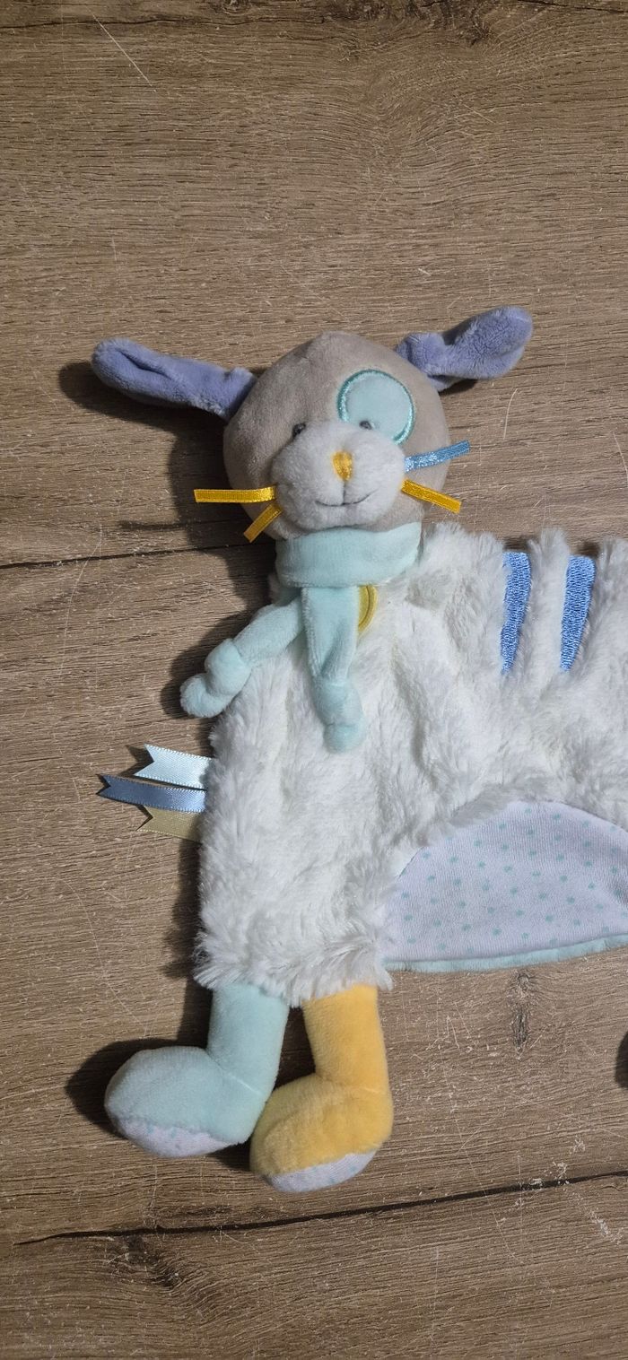 Doudou plat Tatoo Papatte le chien - photo numéro 2