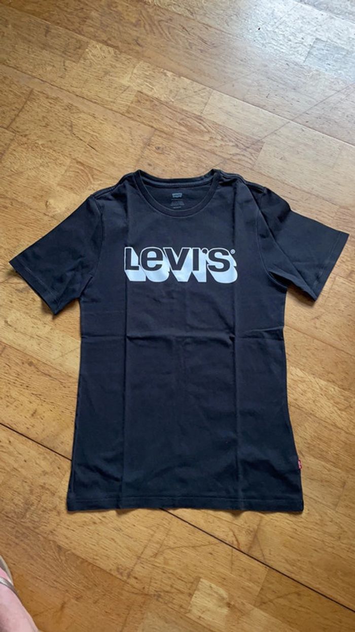 Tee-shirt noir garçon Levi’s T:S