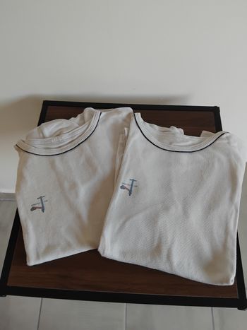 Maillots de corps ou tee shirt fille ou garçon 10 ans