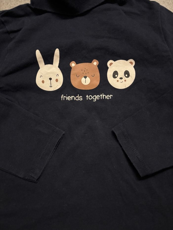 Teeshirt col roulé - photo numéro 2