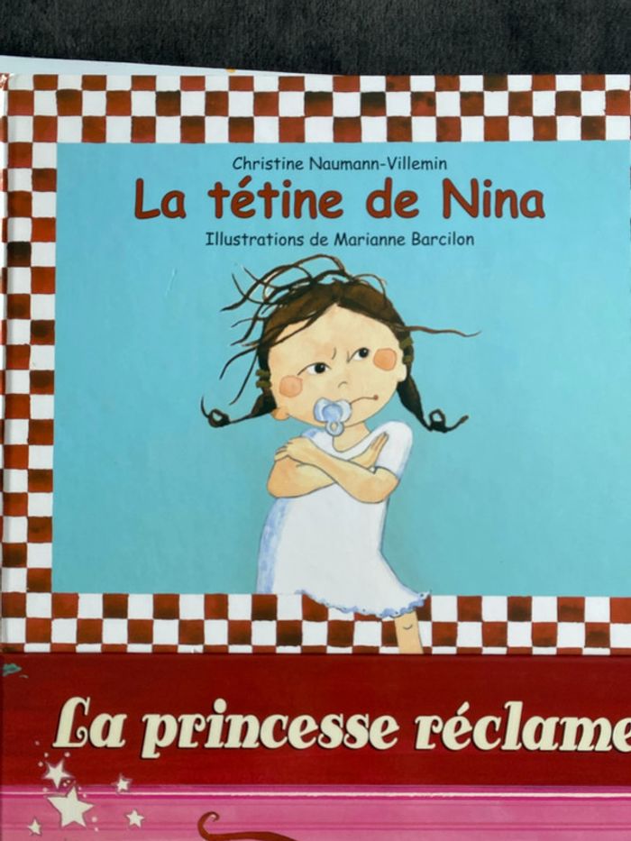 lot de deux livres nina de christine, Naumann-Villemin - photo numéro 3