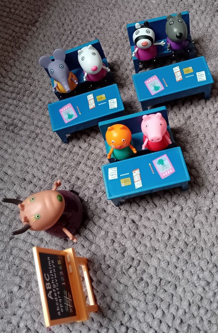 Salle de classe Peppa pig