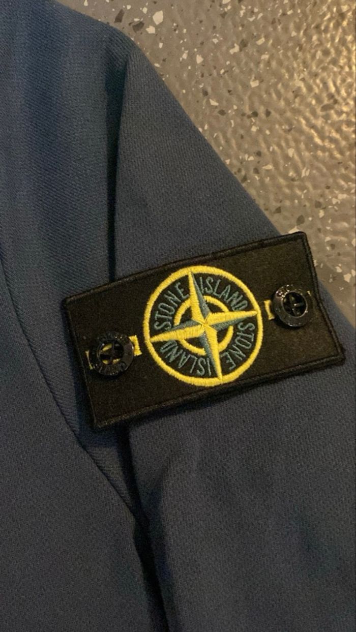 Sweat-shirt Stone Island Bleu Marine - photo numéro 2