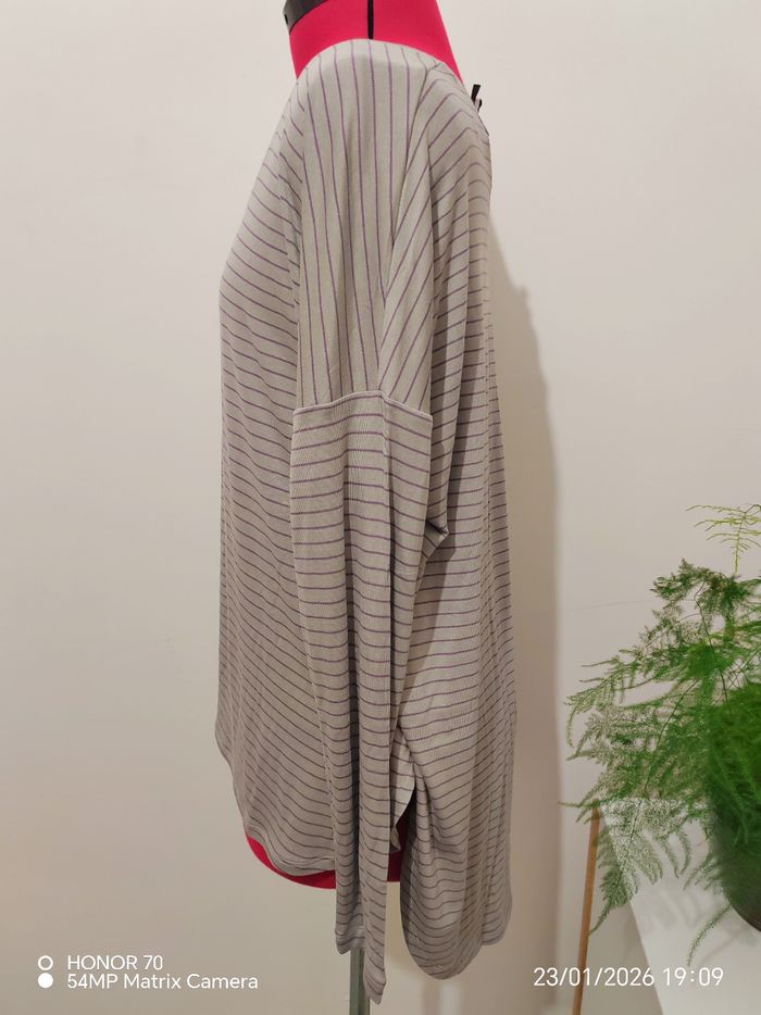 Pull tunique/ en rayon - photo numéro 3
