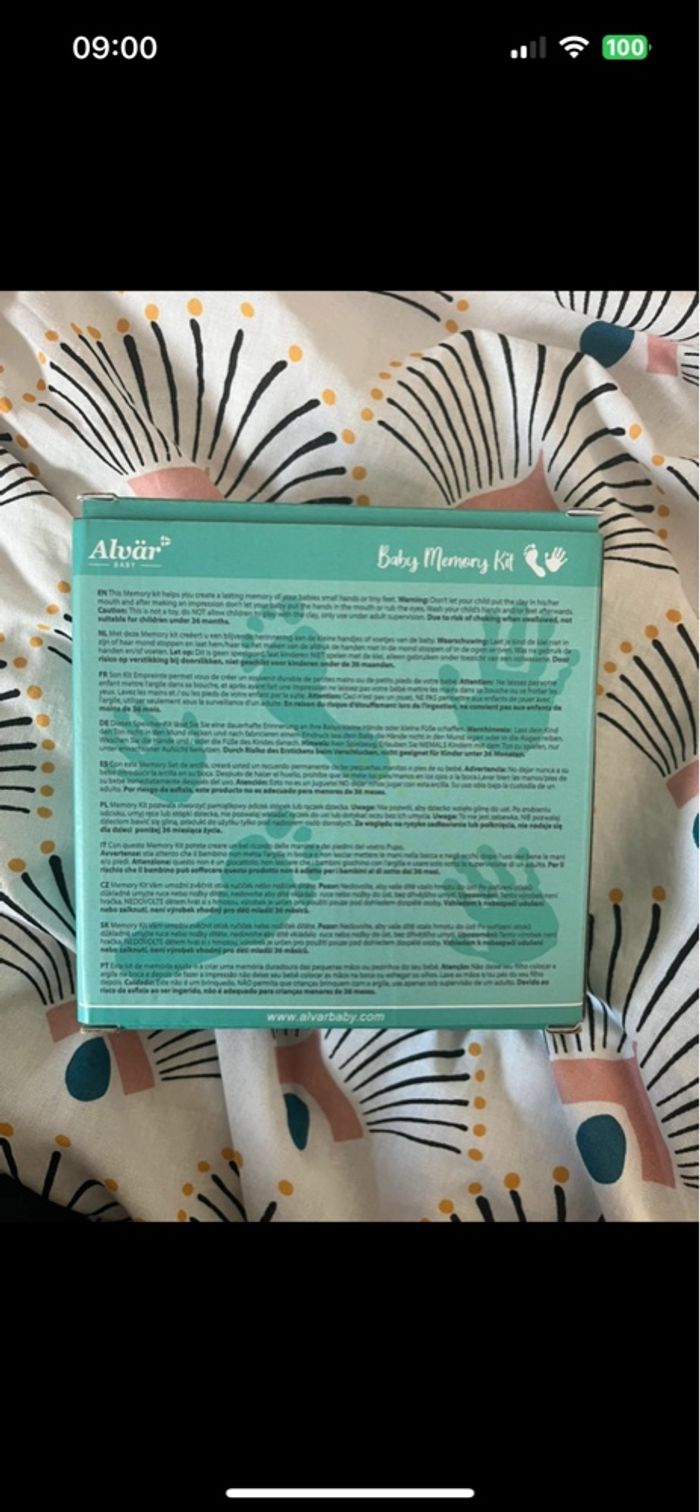 Empreinte pour bébé - photo numéro 2
