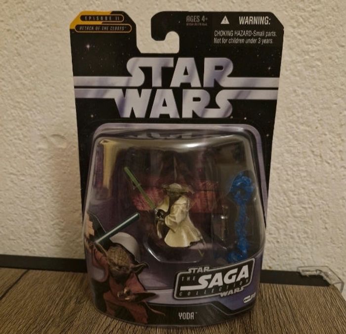 🌟 Figurine Yoda Star Wars The Saga Collection 🌟