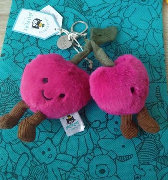 🍒 Jellycat Amuseables - Cerises - photo numéro 3