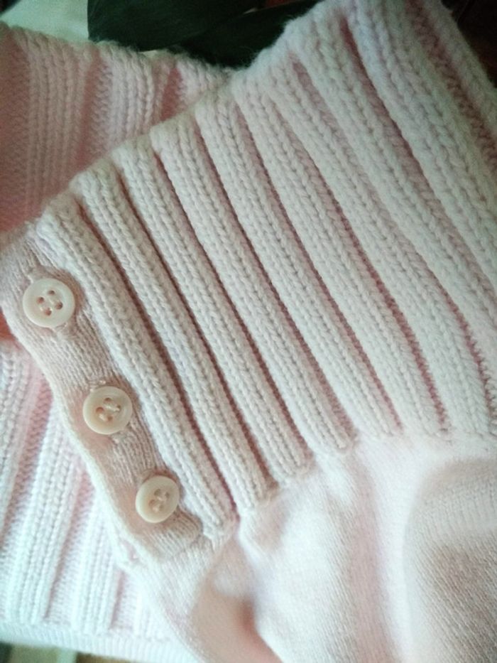 Pull rose col bateau - photo numéro 5