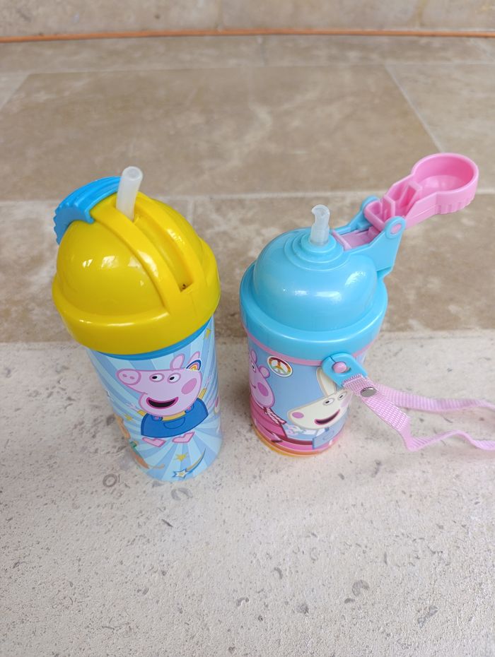 Lot de 2 gourdes Peppa Pig - photo numéro 2