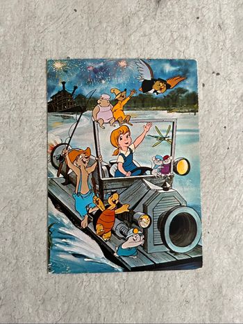 Carte Bernard et Bianca bateau