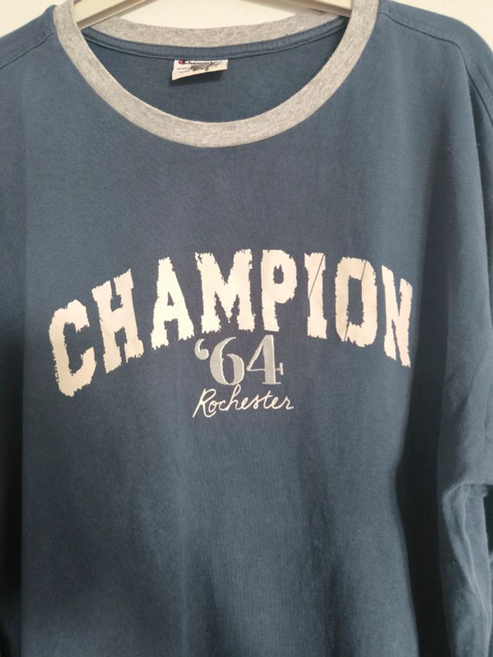 Tee shirt manche longue champion taille XXL - photo numéro 2