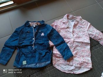 Lot 2 tuniques 3 ans