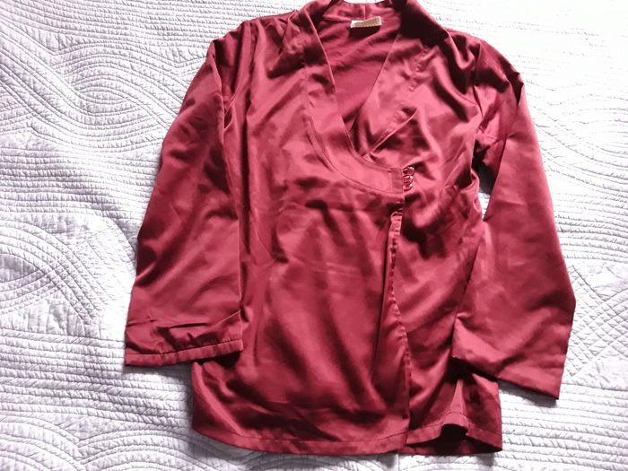 Ensemble pyjama satin - photo numéro 2