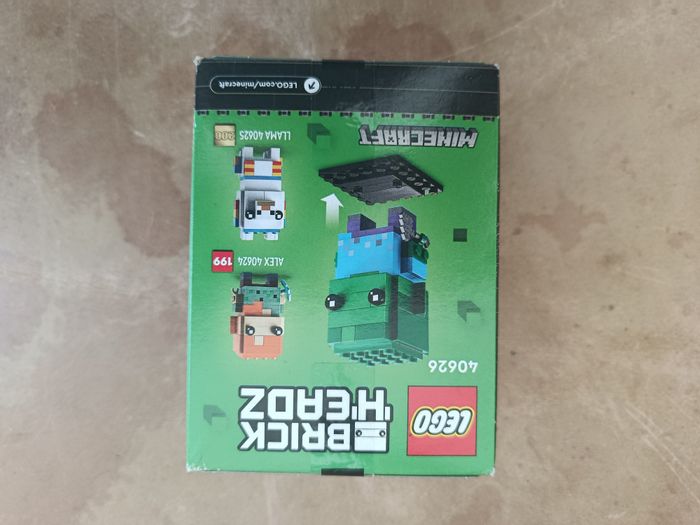 Neuf - Lego brickheaz Minecraft - 40626 - Zombie - photo numéro 2