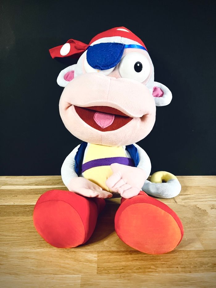 Grande Peluche Babouche Pirate 60 cm - Dora l’Exploratrice Singe - Dora the Explorer Monkey - Nickelodeon Viacom - photo numéro 4