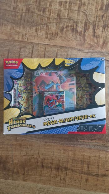Coffret Pokémon Méga Aligatueur Neuf mais abîmé 