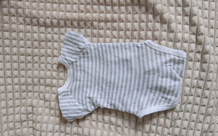 Body croisé rayé manche courte - photo numéro 2