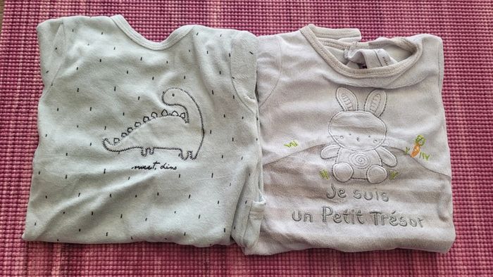 Lot de 2 pyjamas 3M