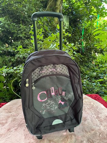 Cartable trolley chipie neuf Hamelin