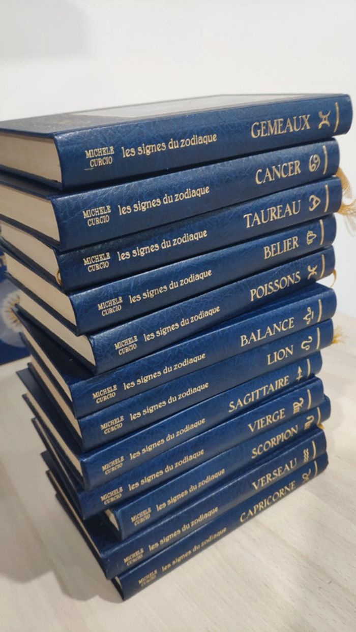 Lot 14 livres astrologie secrets techniques Colombet signes zodiaque Curcio - photo numéro 19