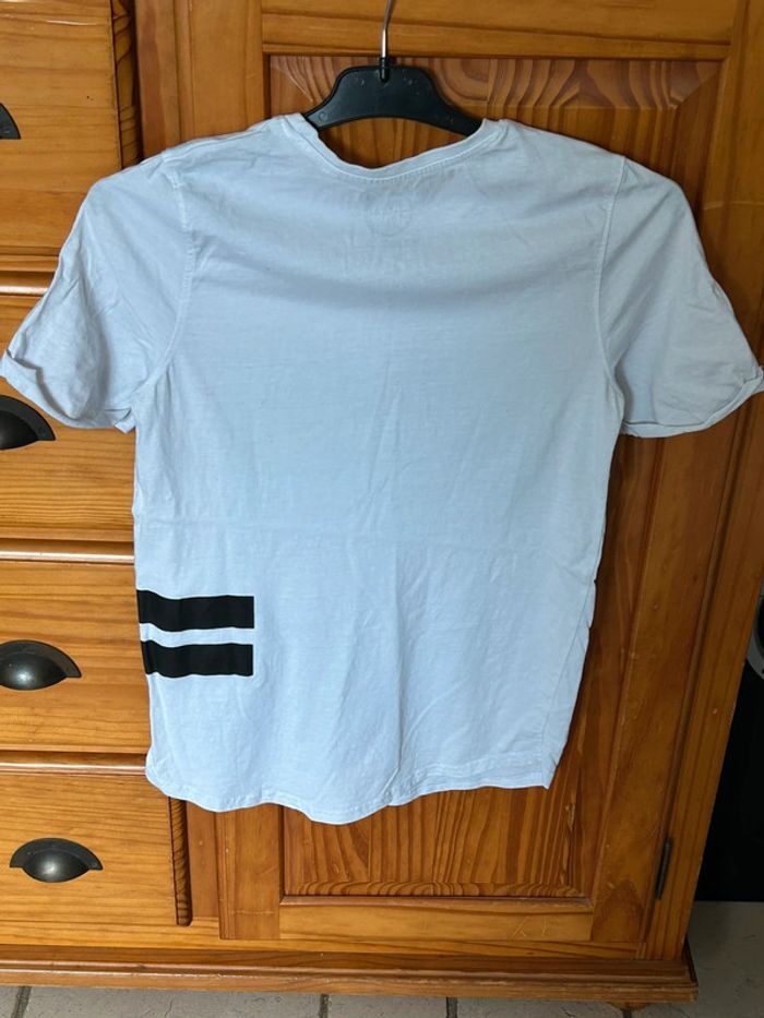 T-shirt blanc imprimé Skate taille 158/164 - 13/14ans - photo numéro 4
