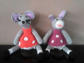 Peluches tricotées