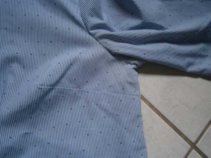 Chemisier ML rayé bleu/blanc PROMOD Taille 40 - photo numéro 5