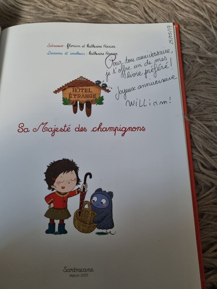 Livre Hôtel Étrange 3 "Sa Majesté des Champignons 🍄 " - photo numéro 8