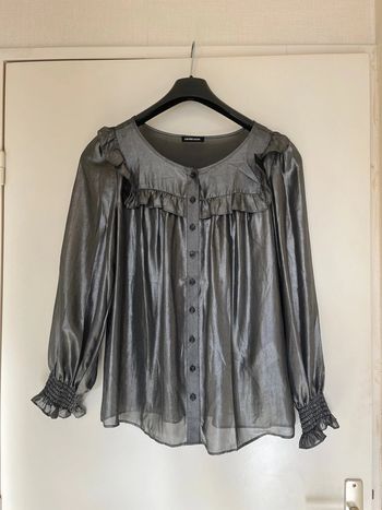 Blouse métallisée