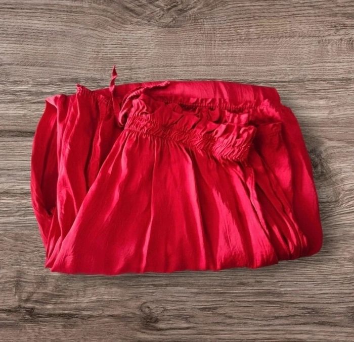 Pantalon léger été rouge Made In Italy T.U