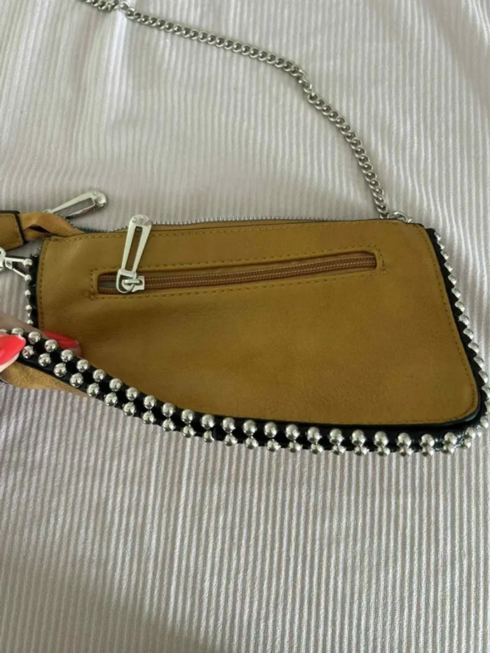 Sac bandoulière moutarde neuf - photo numéro 2