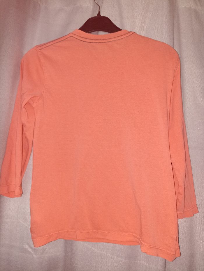 T-shirt manches longues 6 ans vert baudet - photo numéro 4